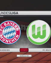 FIFA 16 Bundesliga-Prognose mit dem Spitzenspiel des 6. Spieltages: FC Bayern München - VfL Wolfsburg