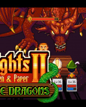 Knights of Pen & Paper 2 Expands With Here Be Dragons