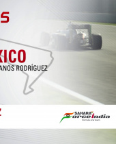 F1 2015 folgt Sergio Perez auf den Formular 1 Gran Premio de México 2015