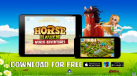 Horse Haven World Adventure Now Available on iOS and Android Devices