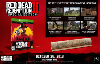 Red Dead Redemption 2 Announces Two Special Editions