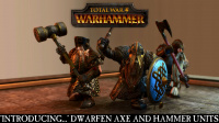 Total War: WARHAMMER: Die Axt- und Hammer-Einheiten der Zwerge