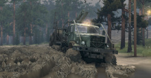 Spintires: Offroad Truck-Simulator - Neuer Trailer und Bilder