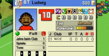 Nintendo Pocket Football Club - Screenshots zum DLH.Net-Review