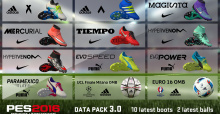 PES 2016 – New Data Pack 3 Headlines wth UEFA EURO 2016 Content