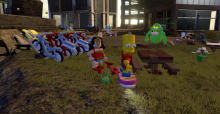 The Simpsons and Midway Arcade in LEGO Dimensions