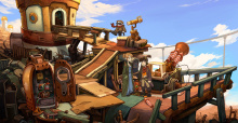 Award-winning adventure game coming to console: Daedalic announces Deponia for PSN