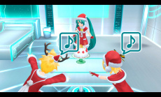 Hatsune Miku: Project Diva F 2nd: Die virtuelle Sängerin in Weihnachtsstimmung