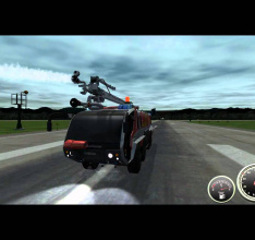 Flughafen-Feuerwehr-Simulator angekündigt