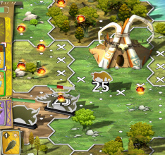 Caveman Wars, and your foes become ancient (pre)history!