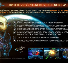 Galaxy on Fire: Disrupting Nebula