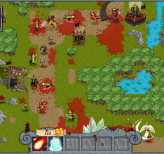 Daedalic and bumblebee. develop pixelart tower defense game Oh My Gore!