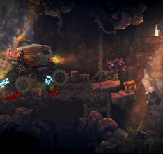 Run & Gun Platformer, Zombotron, Pits Zombies Against Chainguns