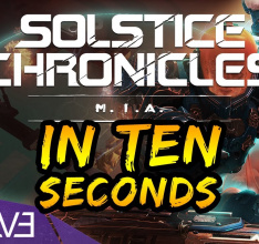 Solstice Chronicles: MIA – New Trailer