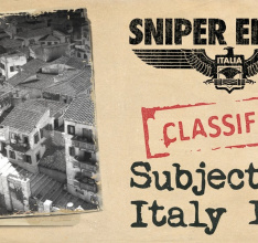 First Story Trailer for Sniper Elite 4 Reveals Plot to Ignite Italian Resistance