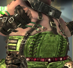 Oinkie – halb Schwein, halb Mutant in Anarchy Reigns