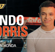 Lando Norris Takes F1 2017 for a Test Drive