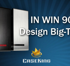 Die Premium-Aluminium-Gehäuse 909 und Chopin in Big und Mini von In Win