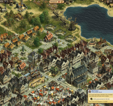 Ein Geisterschiff segelt auf Anno Online zu