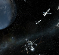 Iron Sky Invasion füllt den Nachthimmel