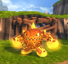 Brandneue Screenshots zeigen die Skylanders-Helden Gillgrunt, Eruptor und Spyro in Action