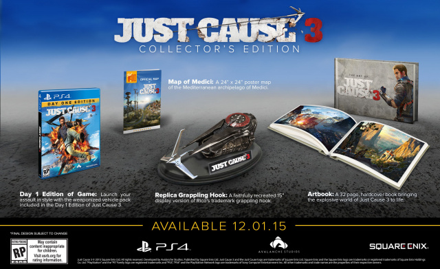 You Can Now Pre-Order Just Cause 3 Collector's EditionVideo Game News Online, Gaming News