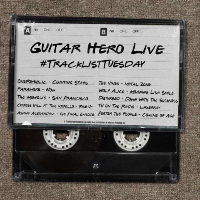 Guitar Hero Live – #TracklistTuesday Reveals Songs by Cypress Hill, Foster the People, Disturbed, and More!Video Game News Online, Gaming News