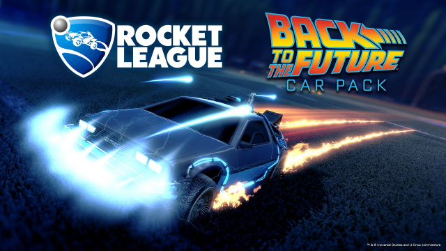 The DeLorean Time Machine Comes to Rocket LeagueVideo Game News Online, Gaming News